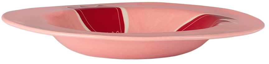 Laetitia Rouget Red & Pink Tulip Dinner Plate