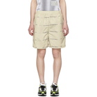 A-Cold-Wall* Beige Logo Shorts