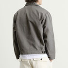Universal Works Men's Linen Slub Weave S130 Jacket in Mid Grey