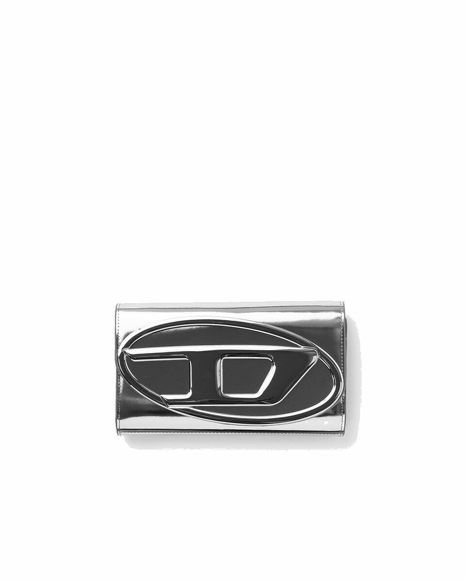 Photo: Diesel 1 Dr 1 Dr Wallet Strap Silver - Womens - Wallets