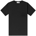 Thames Men's Poche T-Shirt in Black