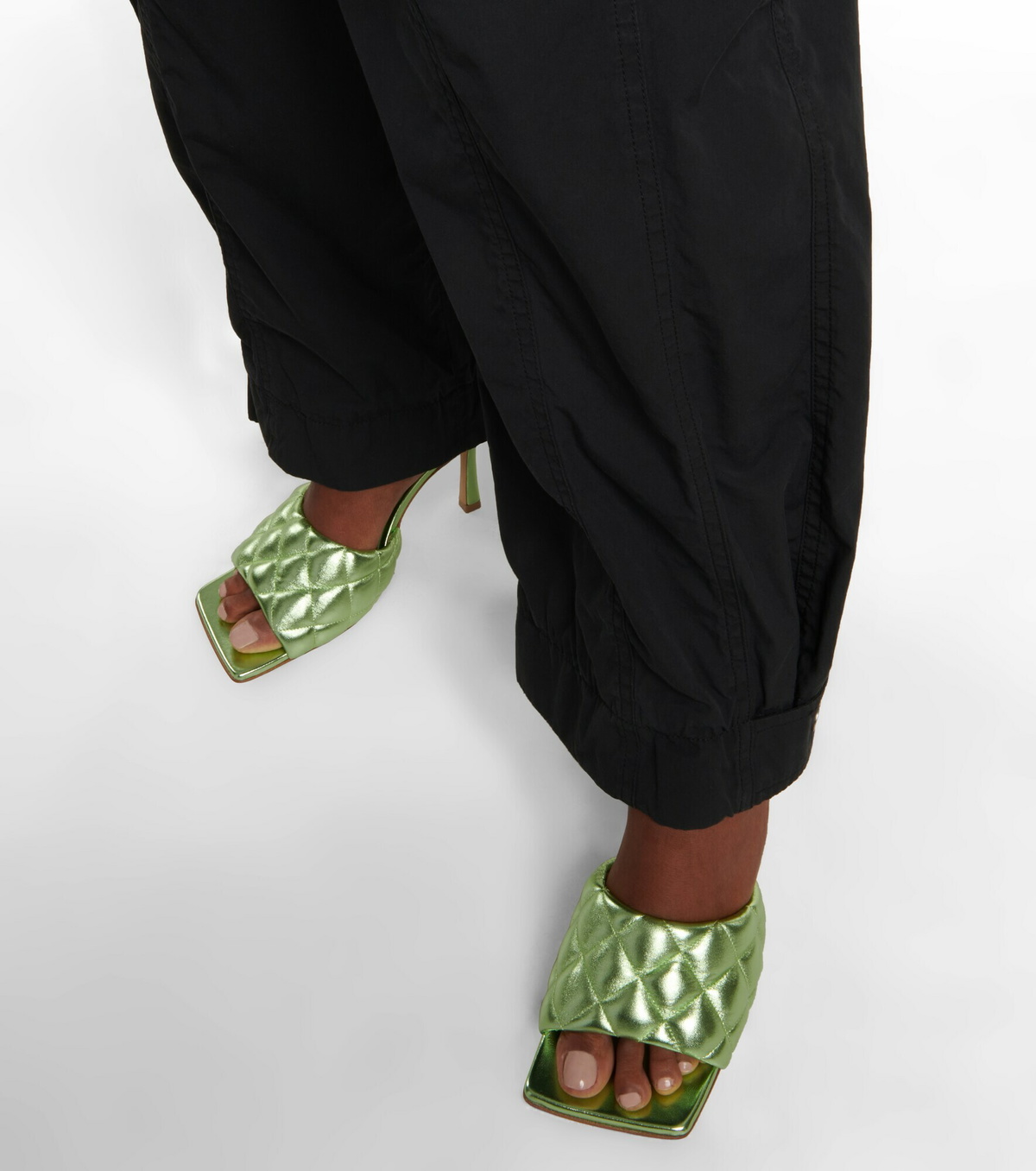 ボッテガヴェネタ Bottega Veneta Padded Leather Sandals Bottega Veneta - Padded leather sandals Bottega Veneta