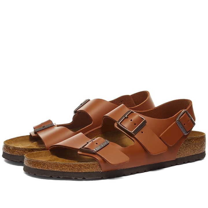 Photo: Birkenstock Milano in Ginger Brown Smooth Leather