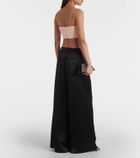 Alex Perry Satin bustier top