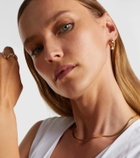 Roxanne First 14kt gold earrings with diamonds