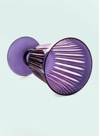 L'Objet Set Of Four Prism Wine Glasses