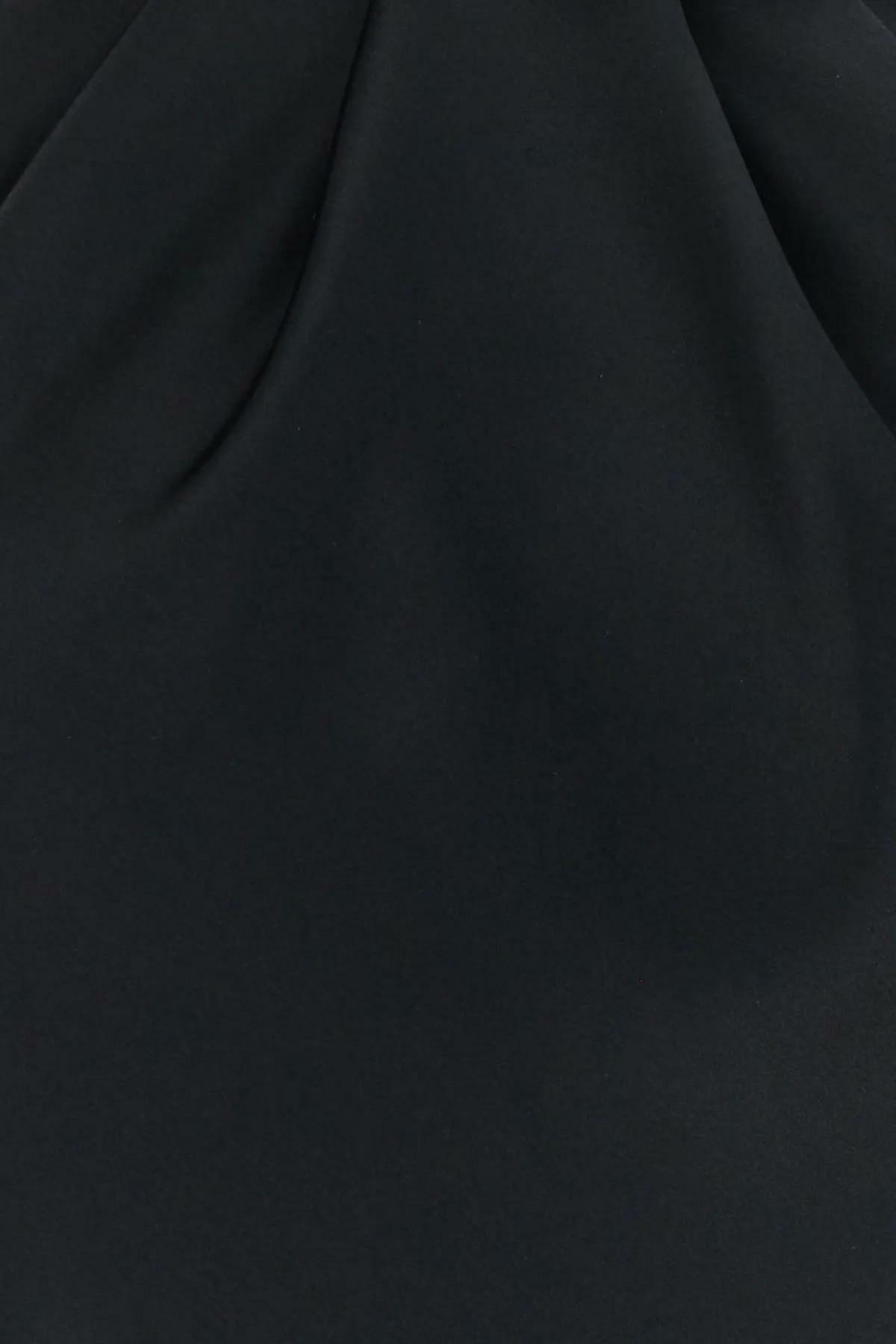 ワンピース MAX MARA BLACK SILK MOLI LONG DRESS Max Mara Black Silk Moli Long Dress Max Mara