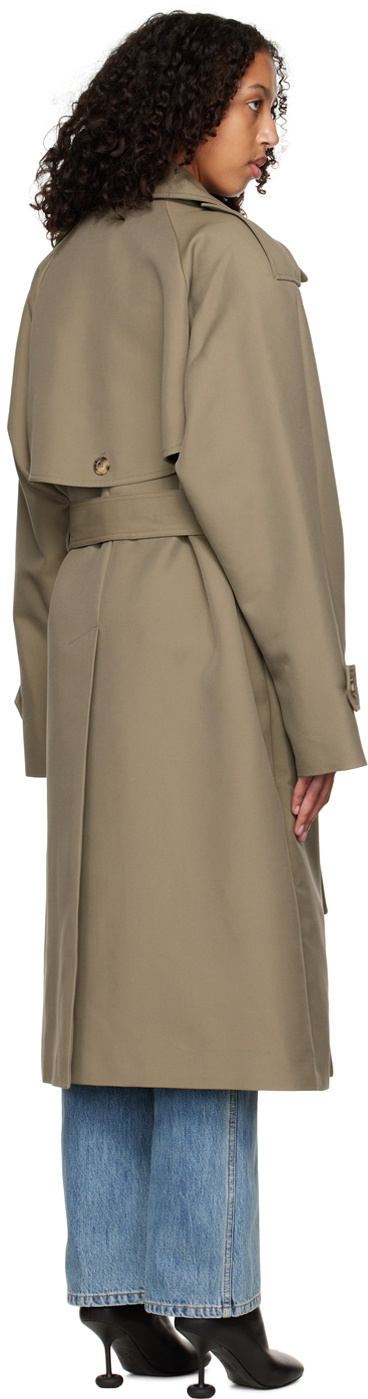 The Mannei Beige Soria Trench Coat