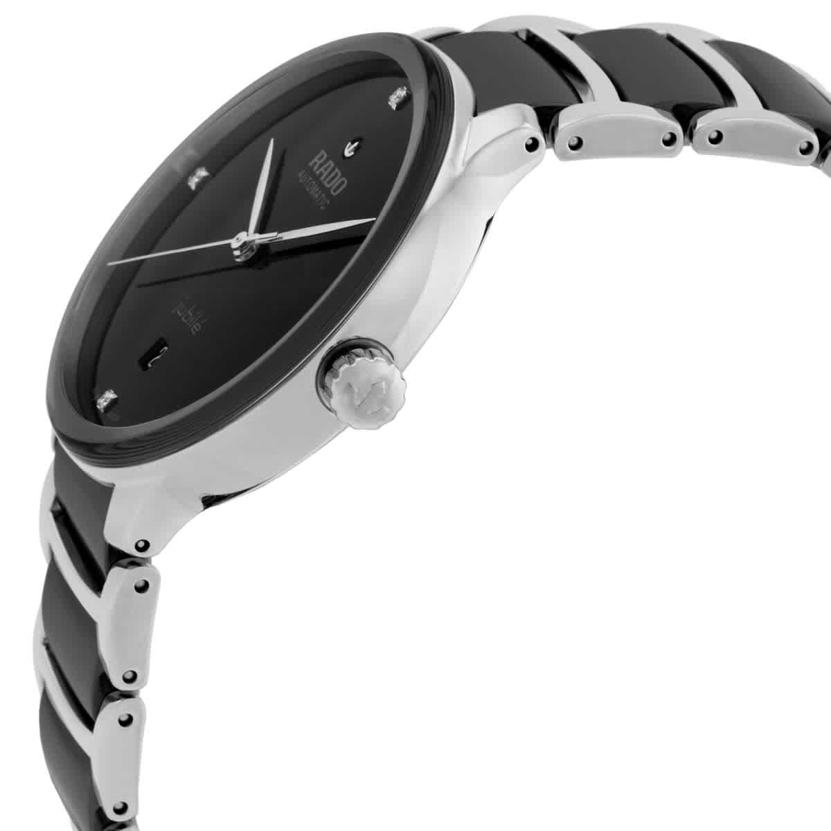 Rado Centrix Diamonds Quartz Black Dial Unisex Watch R30021712