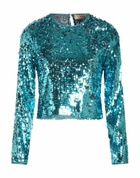 Jucca Womens Top Turquoise