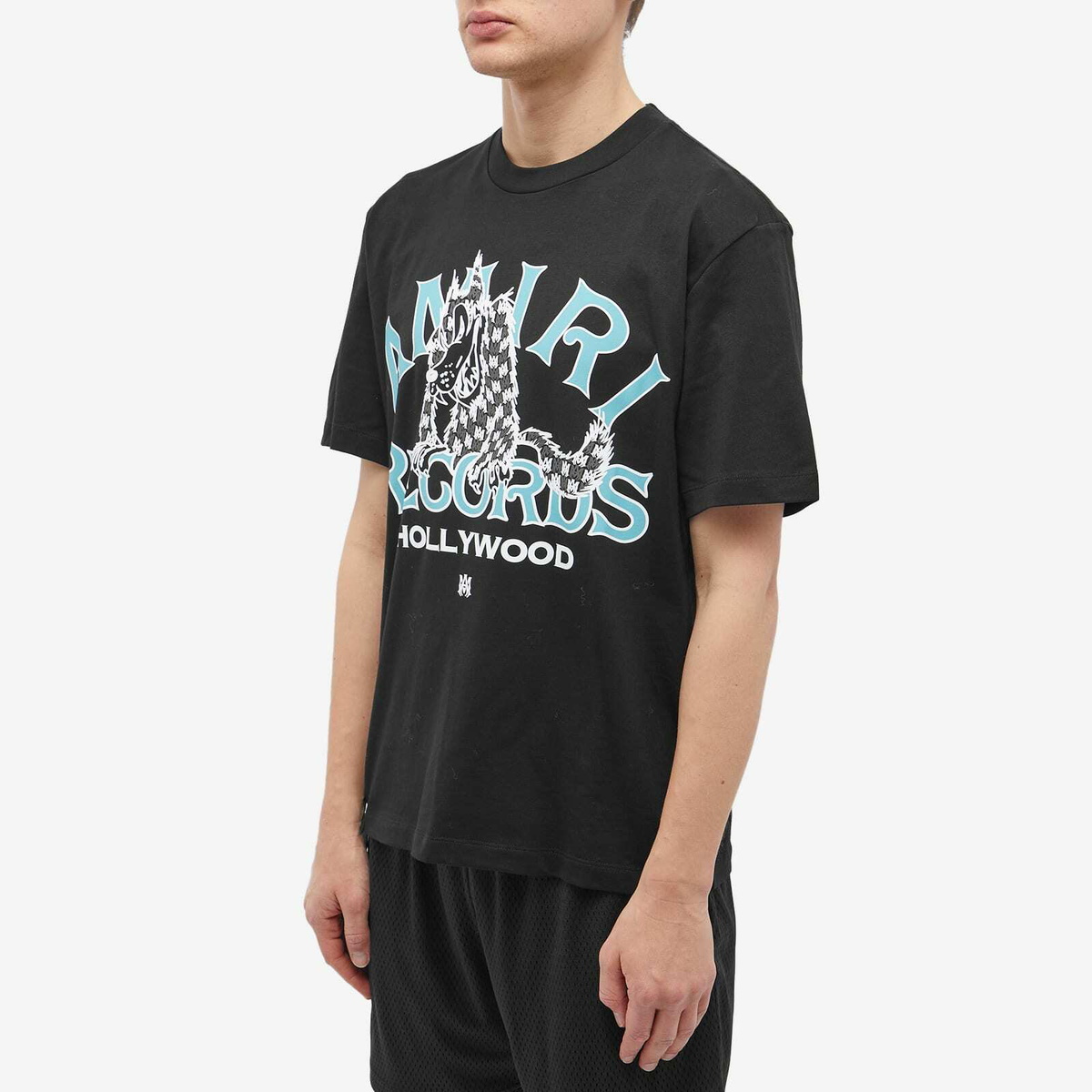 【AMIRI】ミュージックレコードTシャツ AMIRI Music Record T-shirt | Black | FARFETCH