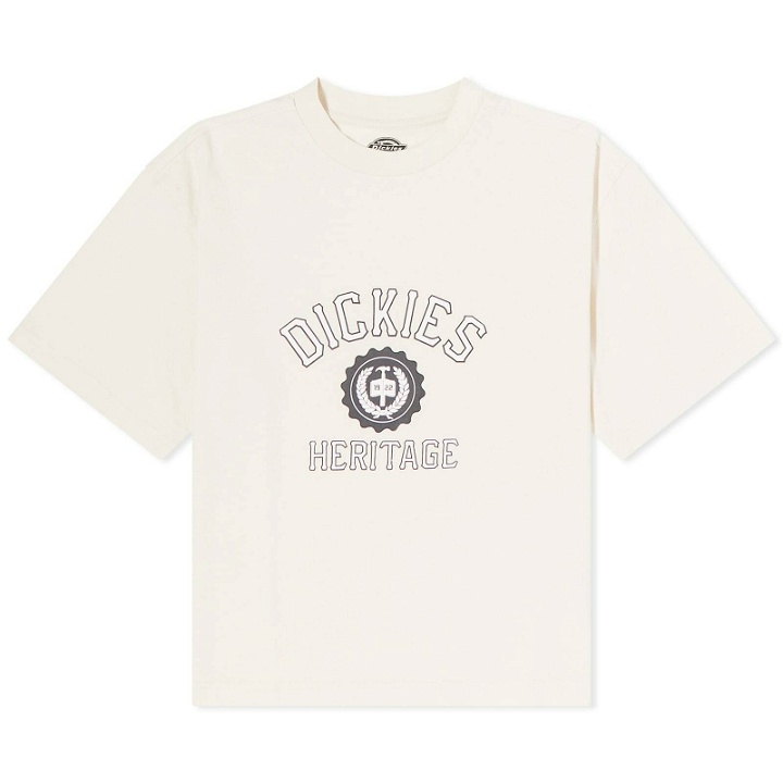 Photo: Dickies Women's Oxford T-Shirt in Whitecap Grey