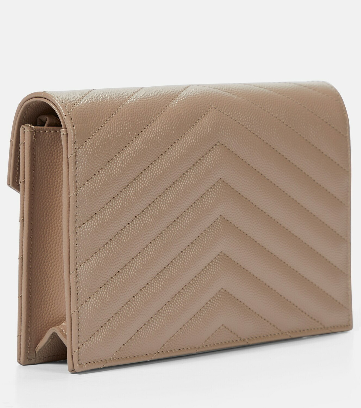 Saint Laurent Cassandre Small leather wallet on chain Saint Laurent