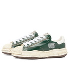 Maison MIHARA YASUHIRO Blakey Original Sole Wrinkled Leather in Green