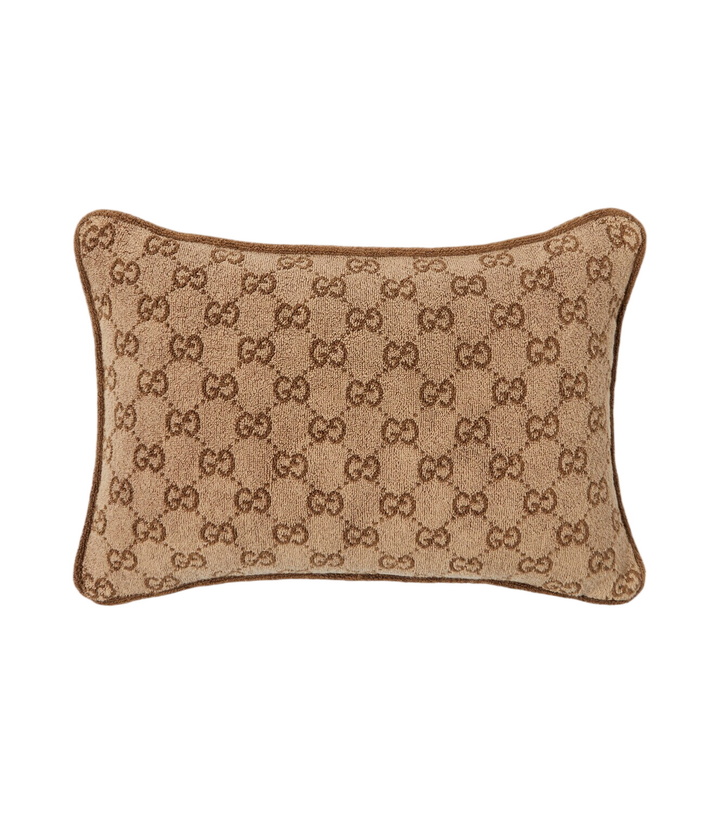 Photo: Gucci GG cotton cushion
