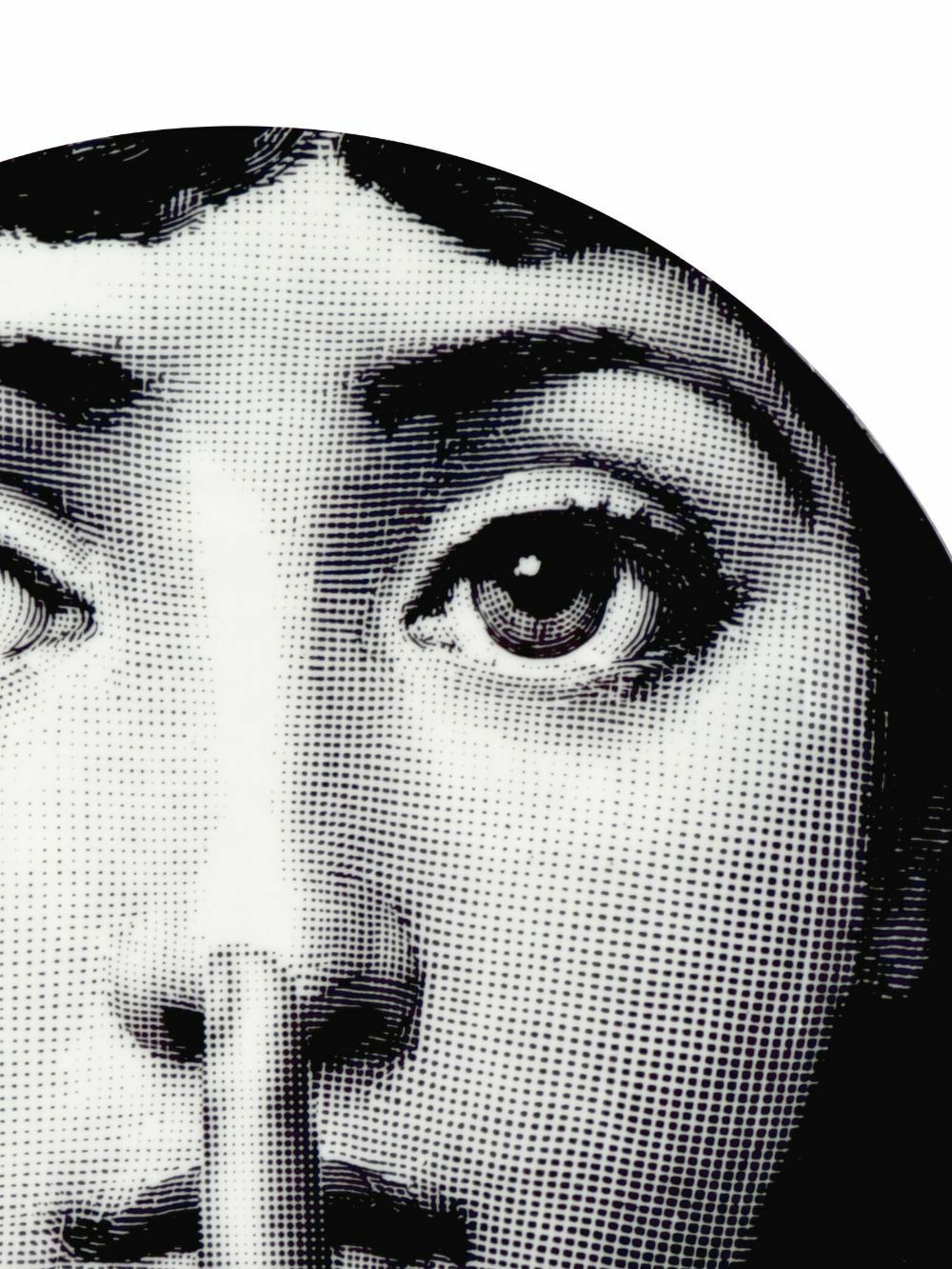 Fornasetti Silenzio Plate