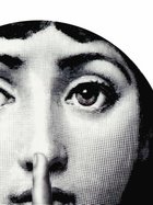 Fornasetti Silenzio Plate