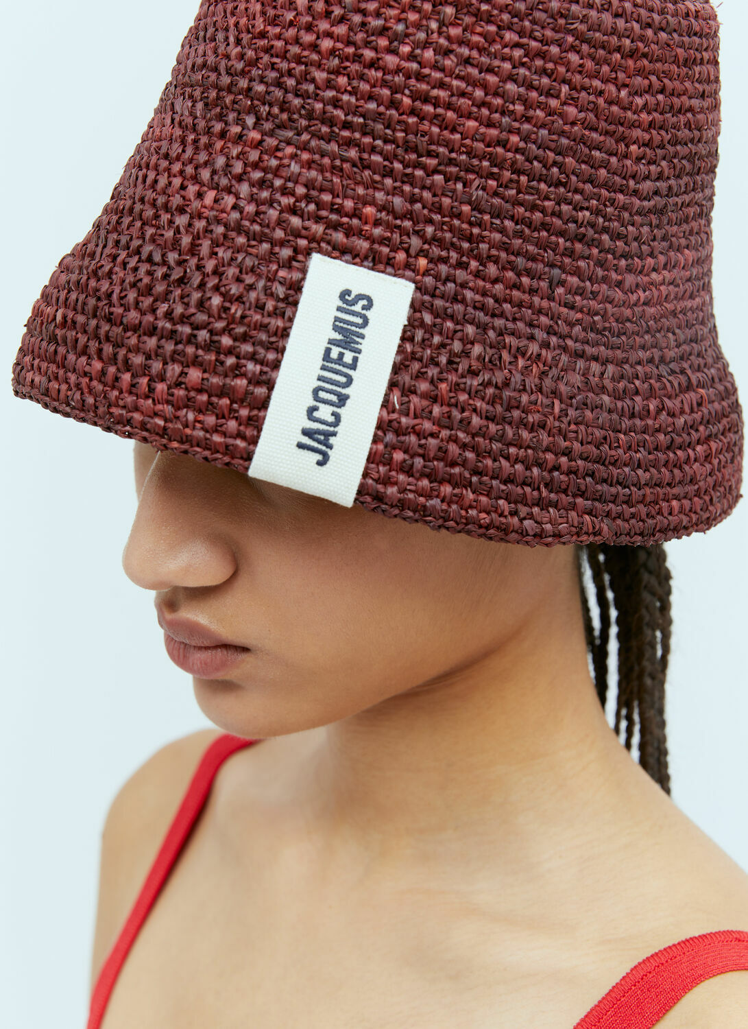 Jacquemus Le Bob Raphia Bucket Hat