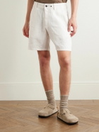 Rag & Bone - Haydon Straight-Leg Linen Shorts - Neutrals