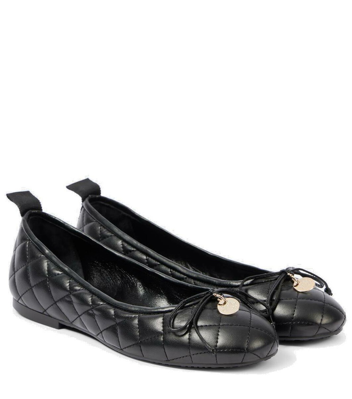 Photo: See By Chloé Jodie quilted faux leather ballet flats