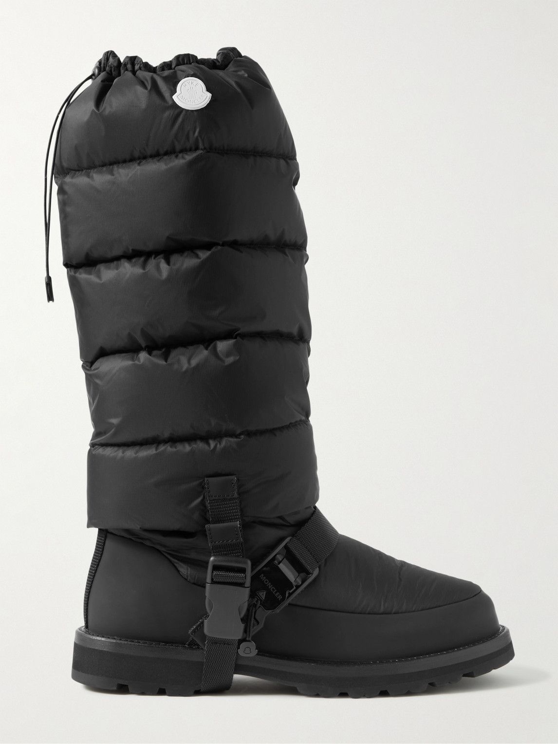 Moncler Genius - HYKE Rubber-Trimmed Quilted Shell Snow Boots 