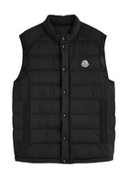 Moncler Barthe Quilted Shell Gilet Black