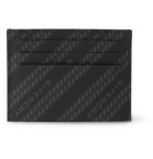 Givenchy - Logo-Print Coated-Canvas Cardholder - Gray