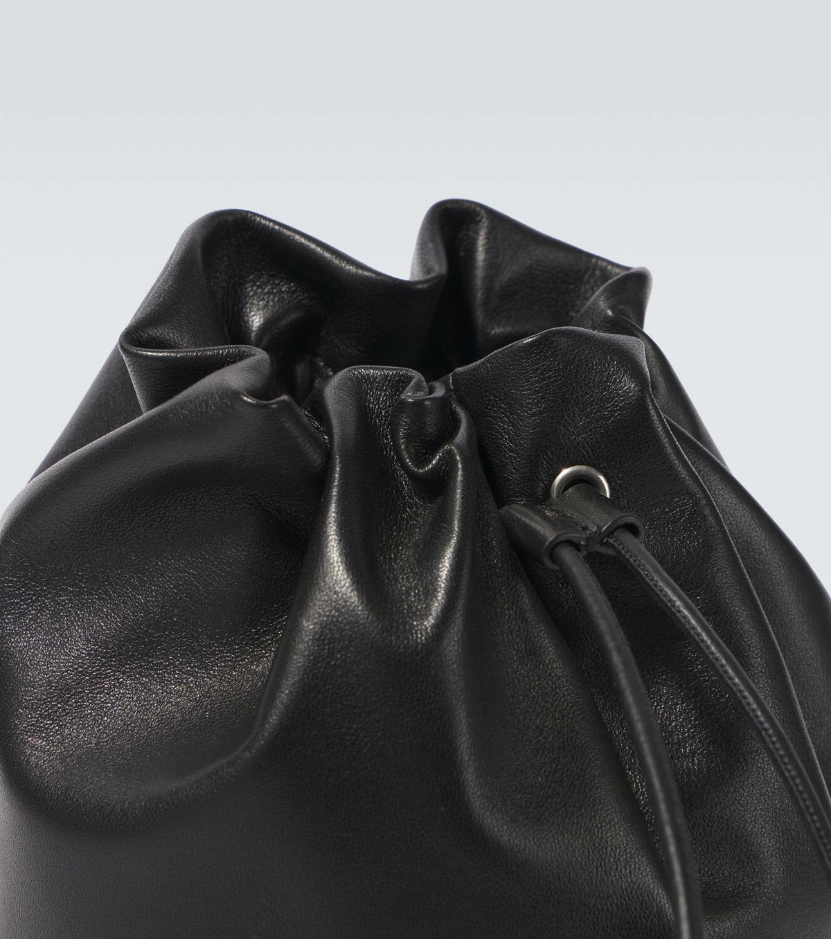 The Row Sporty leather pouch The Row