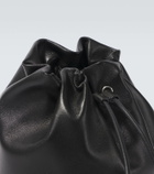 The Row Sporty leather pouch