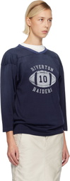 Maison Margiela Blue 'Riverton Raiders' T-shirt