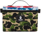 BAPE Multicolor ABC Mix Camo Music Pouch