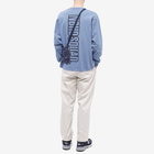 Neighborhood Men's Long Sleeve NH-6 T-Shirt in Blue Grey