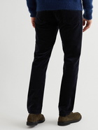 Massimo Alba - Alunga Straight-Leg Cotton-Velvet Trousers - Unknown