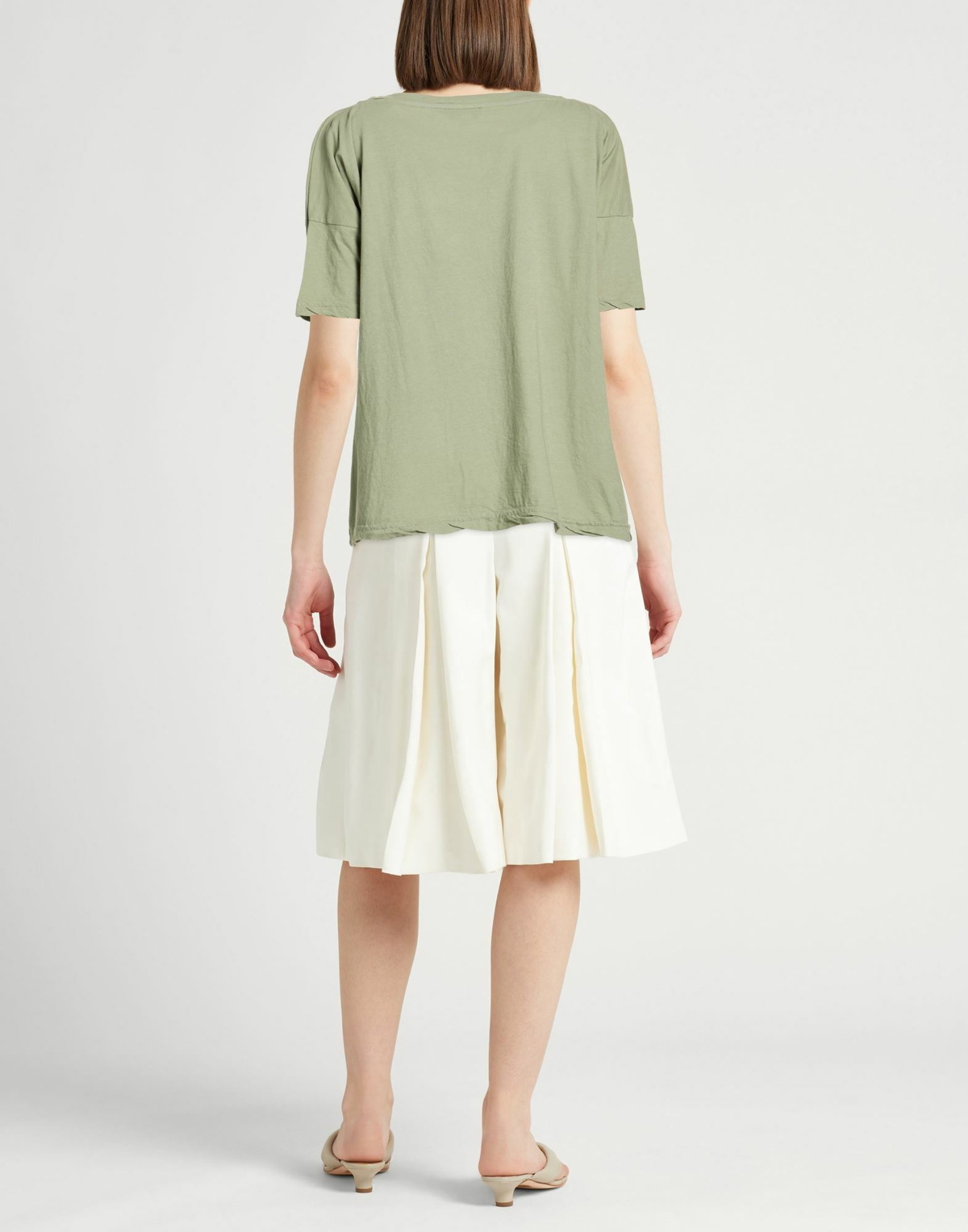 Crossley Womens T-shirt in Sage green