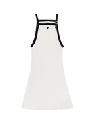 Courrèges Buckle Detailed Halter-neck Dress