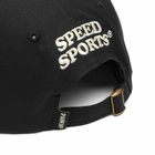 Pawa Speed Sports Men's Pawa 6 Panel Cap in Black 