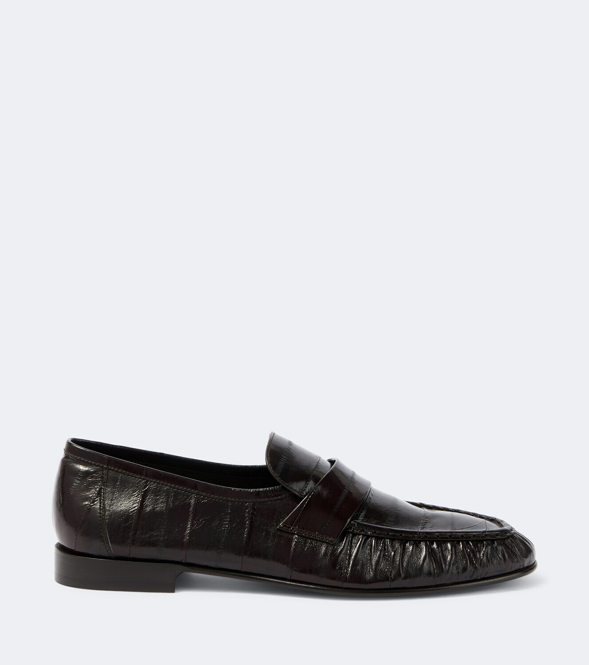 The Row Soft eel leather loafers