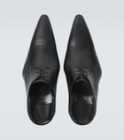 Balenciaga Opera leather Derby shoes