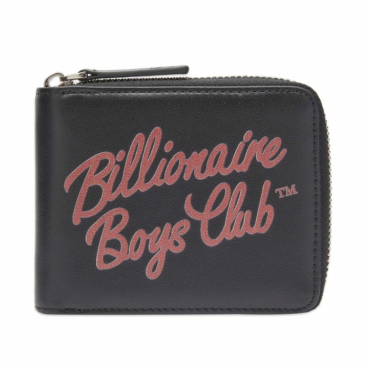 Photo: Billionaire Boys Club Men's Script Logo Wallet in Black