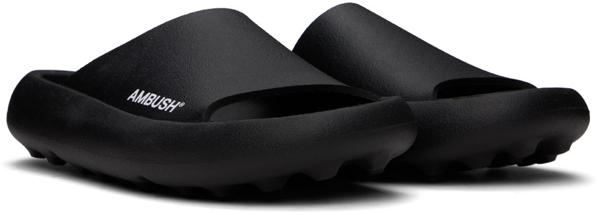 AMBUSH Black Slider Sandals