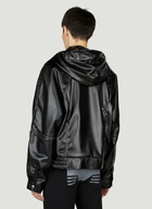 Mowalola Faux Leather Jacket
