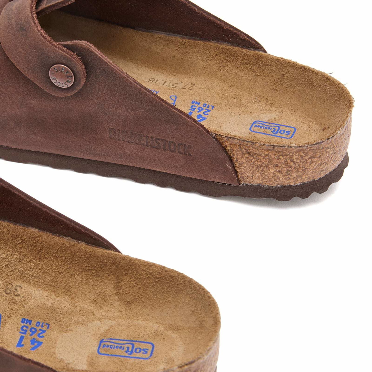 Birkenstock Boston SFB Clog - Habana Oiled Leather