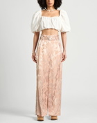 Dries Van Noten Womens Pants Blush