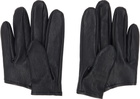 Julius Black Trinity Leather Gloves