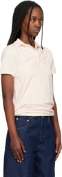 Maison Kitsuné Pink Baby Fox Regular Polo