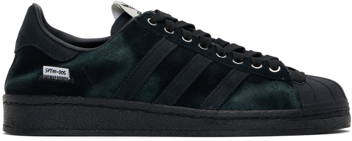 Photo: Song for the Mute Black adidas Originals Edition Superstar 82 Sneakers