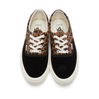 Vans Black and Brown OG Era LX Sneakers