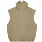 Adidas x FOG Women's Adidas x Fear of God Athletics Moc Neck Sweat in Clay