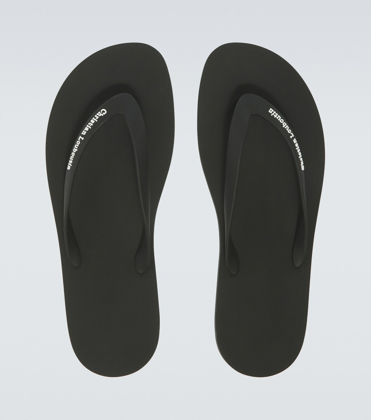 Christian Louboutin Logo thong sandals