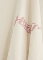 Honor The Gift Honor Globe Printed Cotton T-shirt Cream